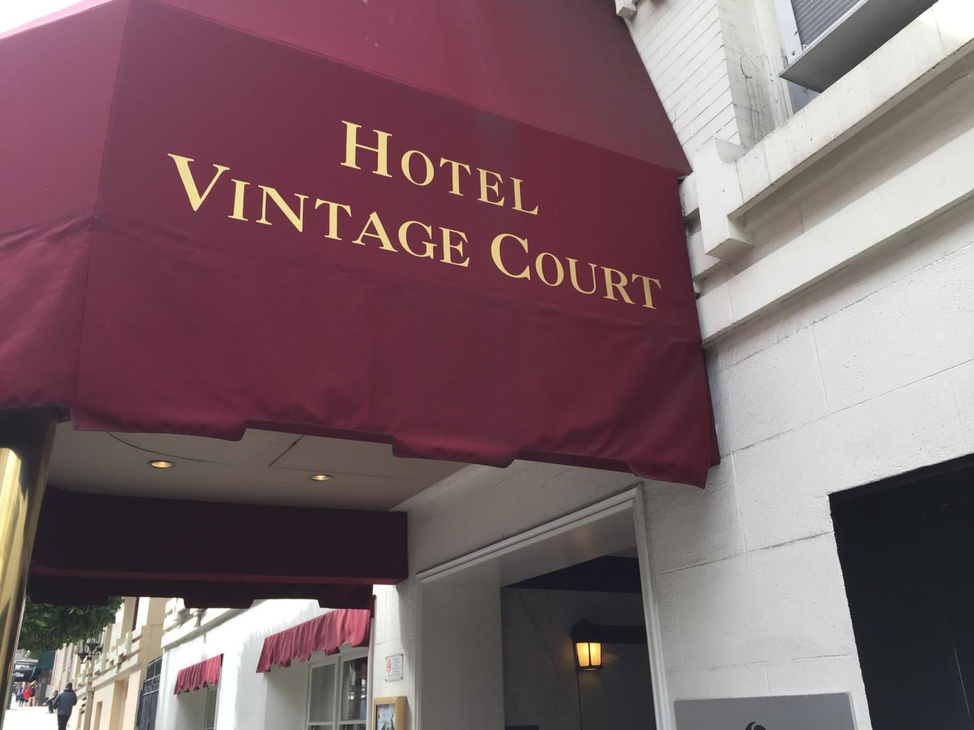 Executive Hotel Vintage Court property views in San Francisco, CA — gallery photo 3