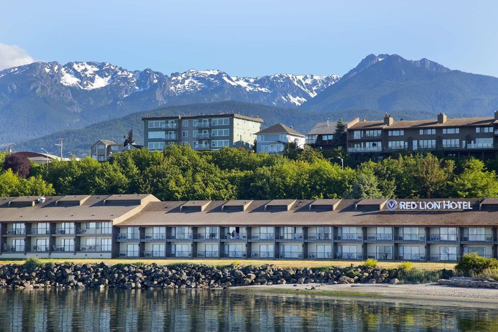 Red Lion Hotel Port Angeles Harbor featured exterior or lobby in Port Angeles, WA — similar hotel