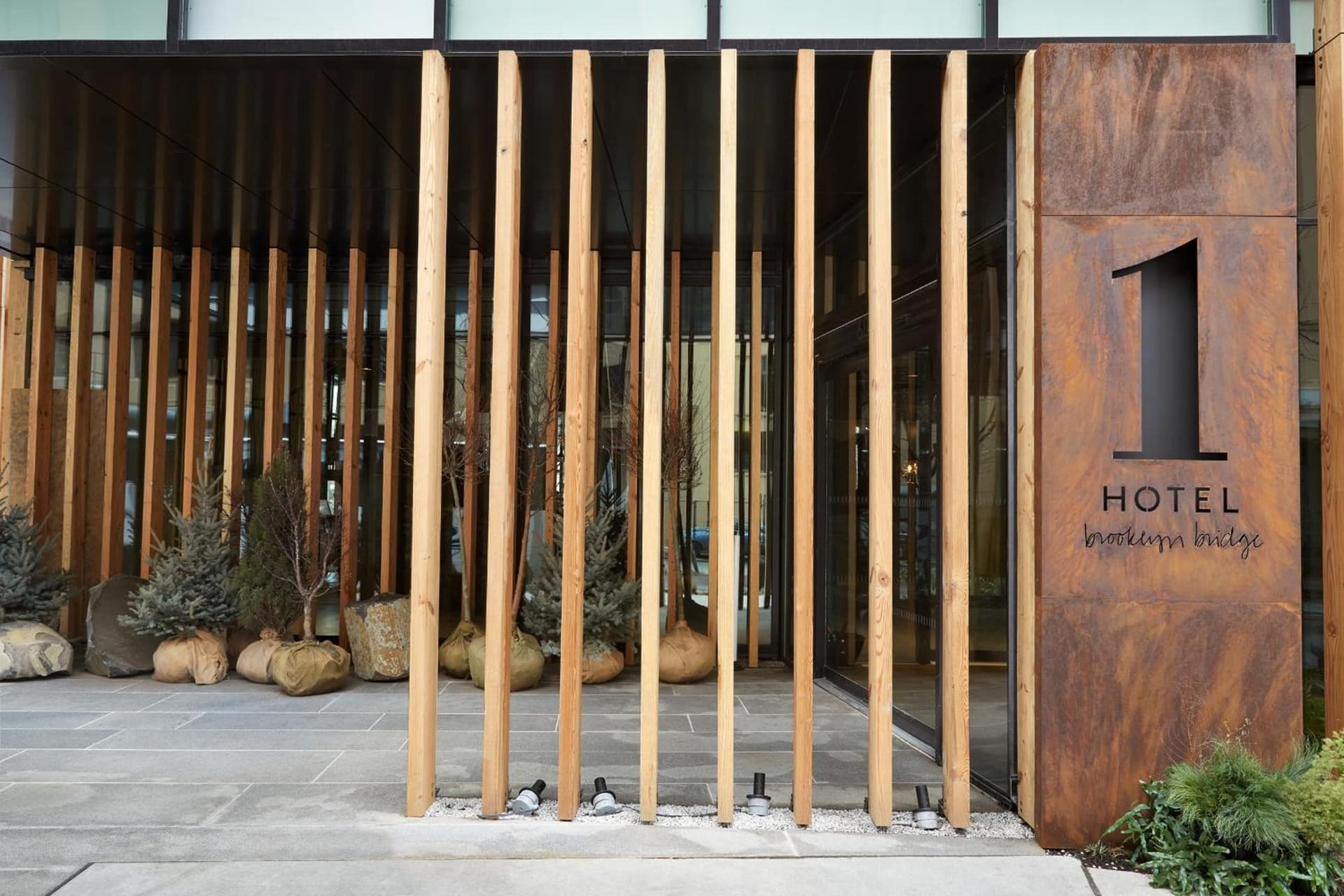 1 Hotel Brooklyn Bridge featured exterior or lobby in Brooklyn, NY — similar hotel