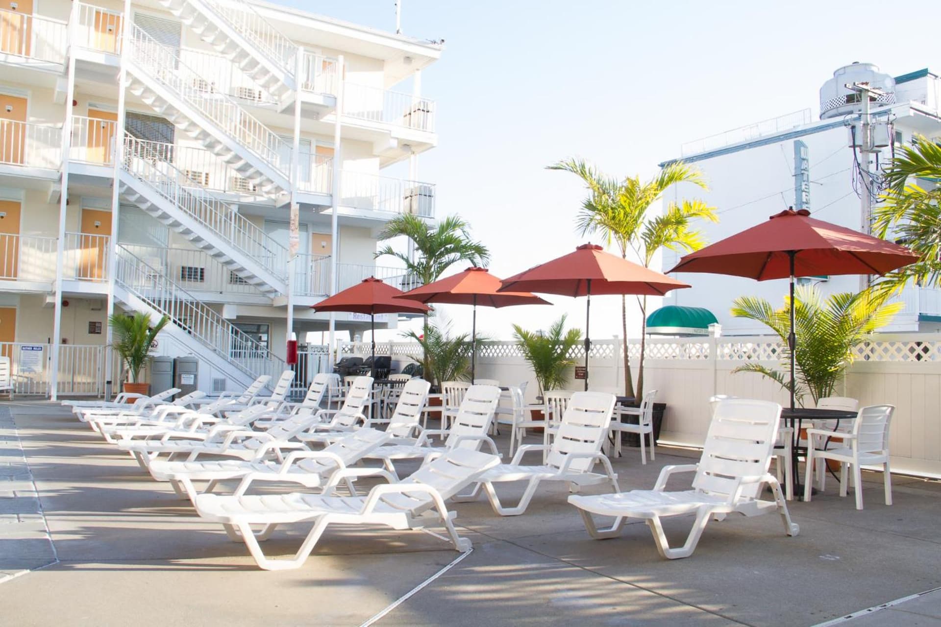 Aqua Beach Hotel property views in Wildwood Crest, NJ — gallery photo 3