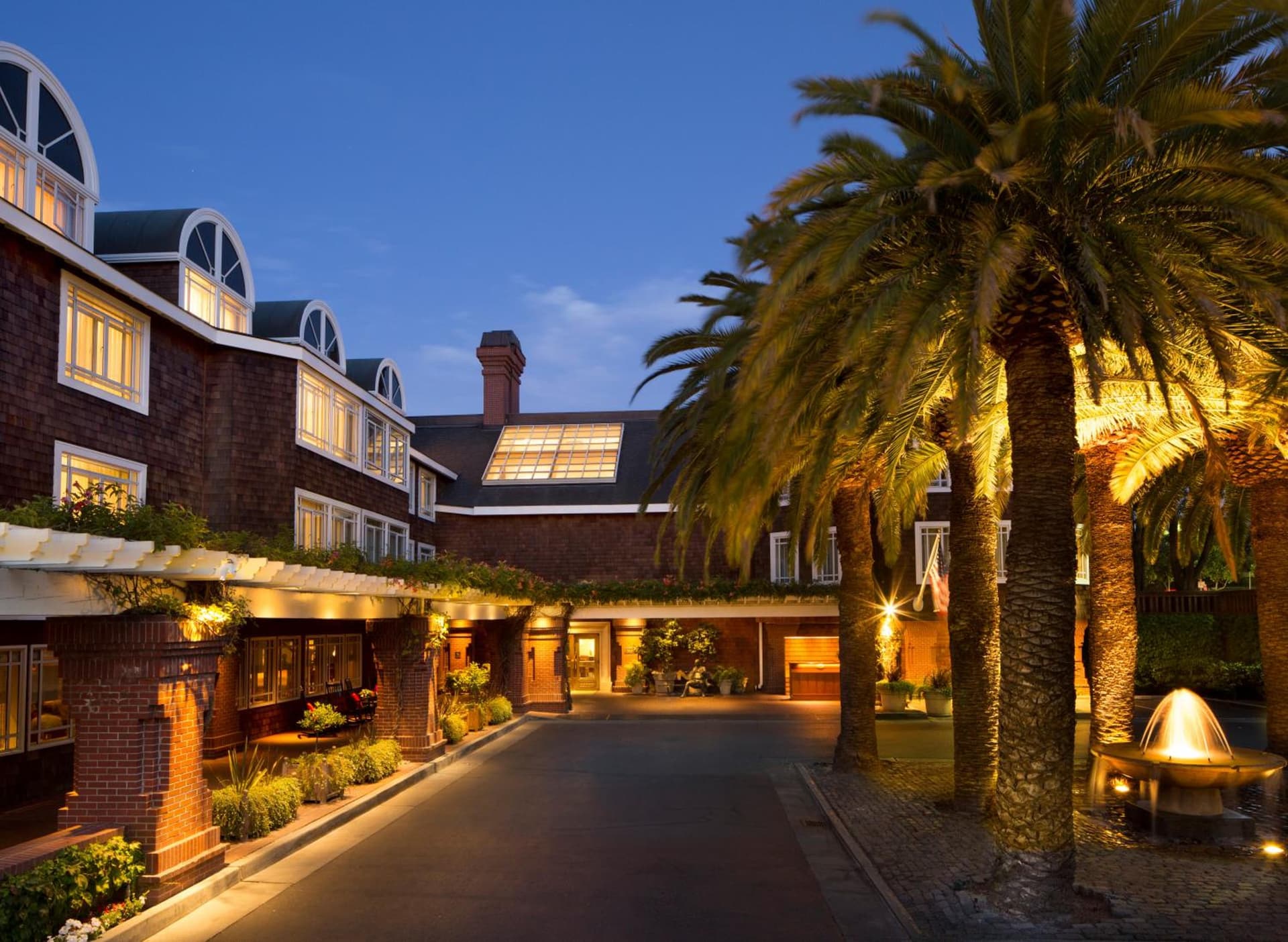 The Stanford Park Hotel property views in Menlo Park, CA — gallery photo 3