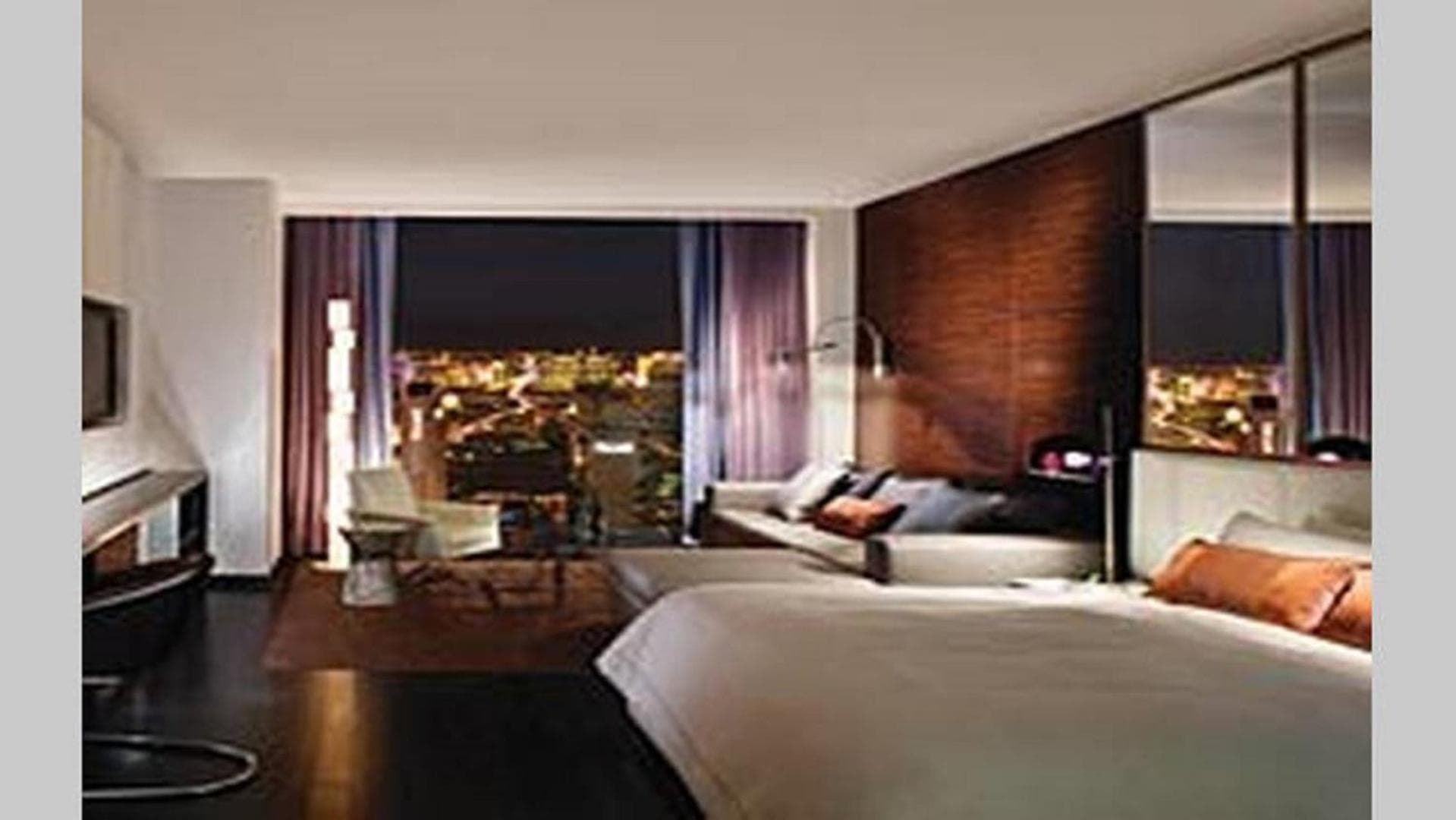 Palms Place Las Vegas Strip View Studio Suite 22 property views in Las Vegas, NV — gallery photo 3