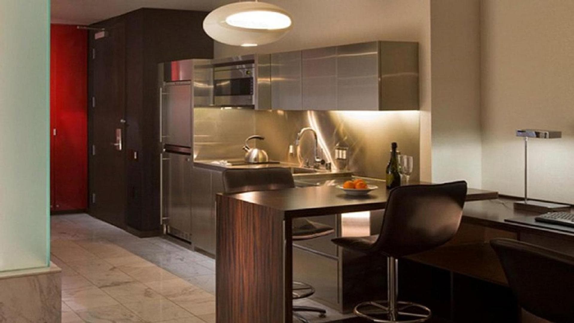 Palms Place Las Vegas Strip View Studio Suite 22 interior in Las Vegas, NV — gallery photo 2