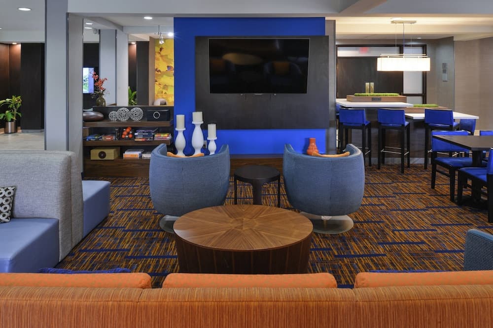 Courtyard Suwanee by Marriott property views in Suwanee, GA — gallery photo 3