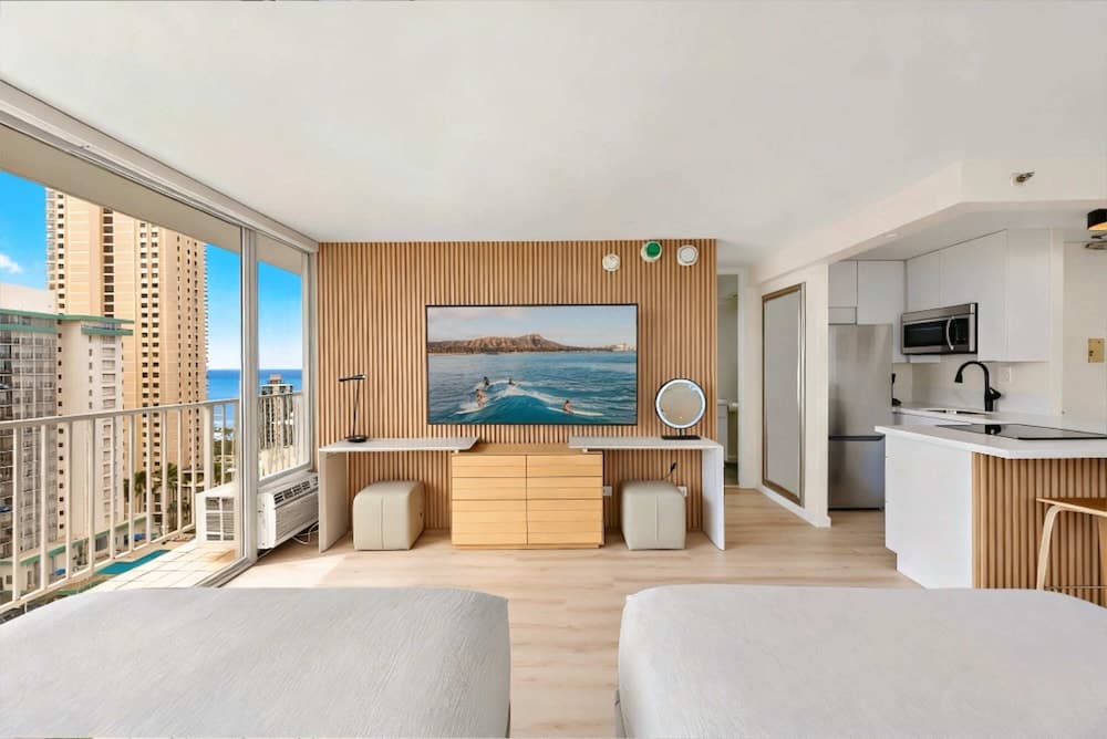 Newly Innovated Oceanview Beach Condo - Sauna Pool featured exterior or lobby in Honolulu, HI — similar hotel