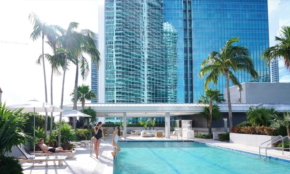 Hotel AKA Brickell exterior or lobby in Miami, FL — main listing photo