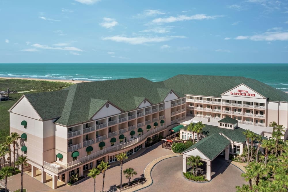 Hilton Garden Inn South Padre Island Beachfront exterior or lobby in South Padre Island, TX — main listing photo