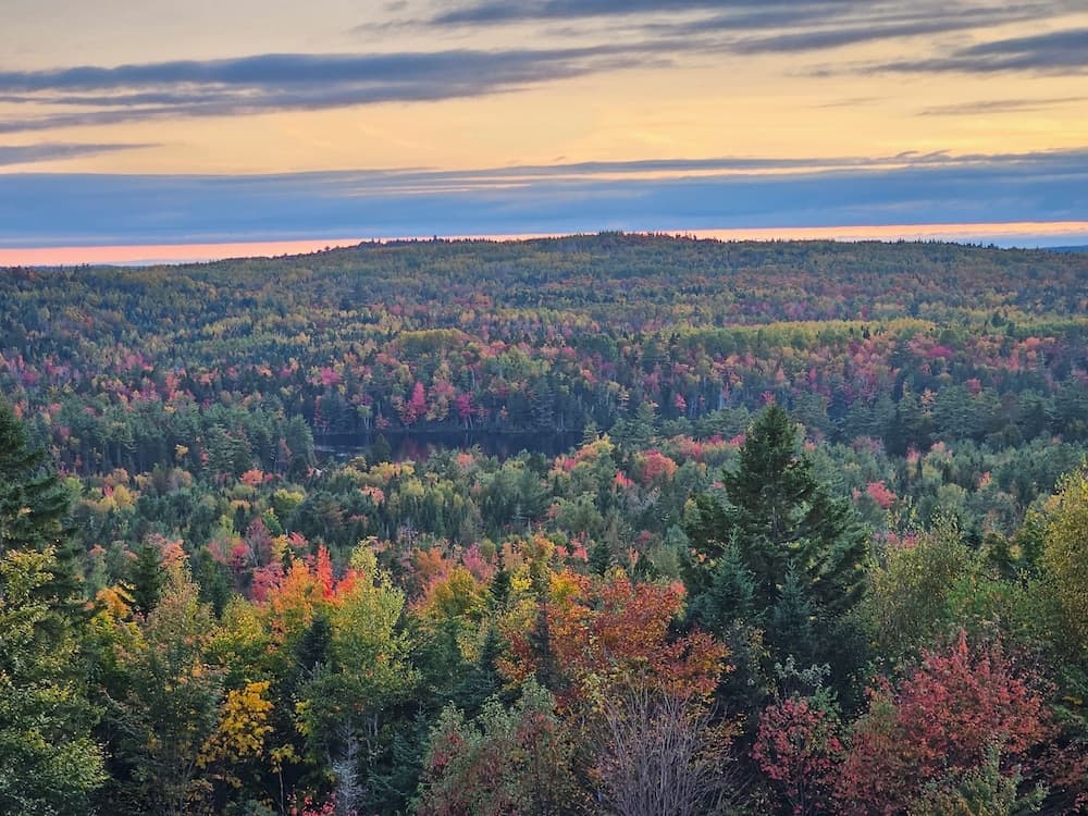 Bear Mountain Lodge property views in Robbinston — gallery photo 3
