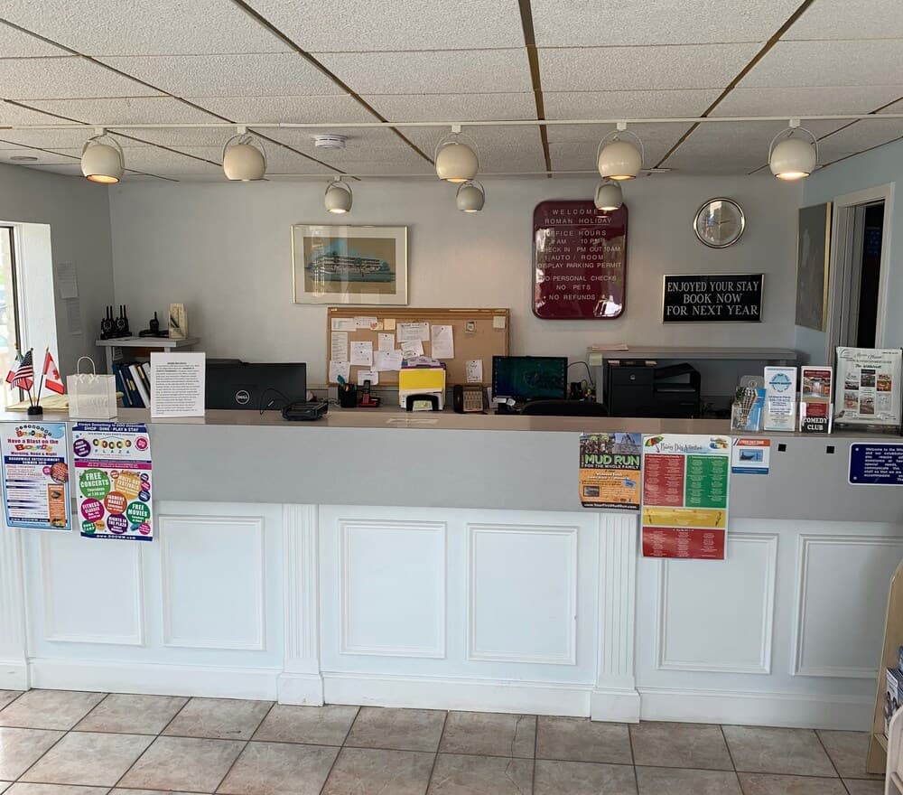 Roman Holiday Motel property views in North Wildwood, NJ — gallery photo 3