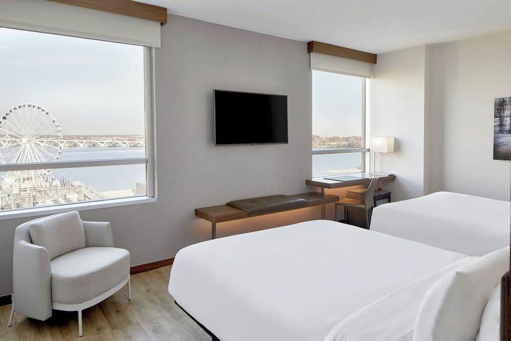 AC Hotel by Marriott National Harbor Washington, D.C. Area featured exterior or lobby in Oxon Hill, MD — similar hotel