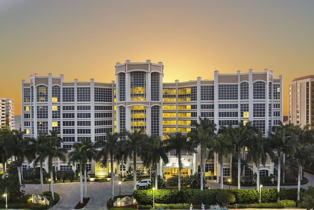Marco Beach Ocean Suites exterior or lobby in Marco Island, FL — main listing photo
