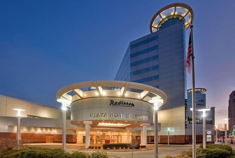 Radisson Plaza Hotel at Kalamazoo Center featured exterior or lobby in Kalamazoo, MI — similar hotel