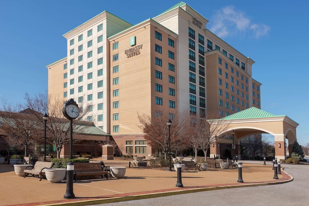 Embassy Suites by Hilton St. Louis St. Charles featured exterior or lobby in St. Charles, MO — similar hotel
