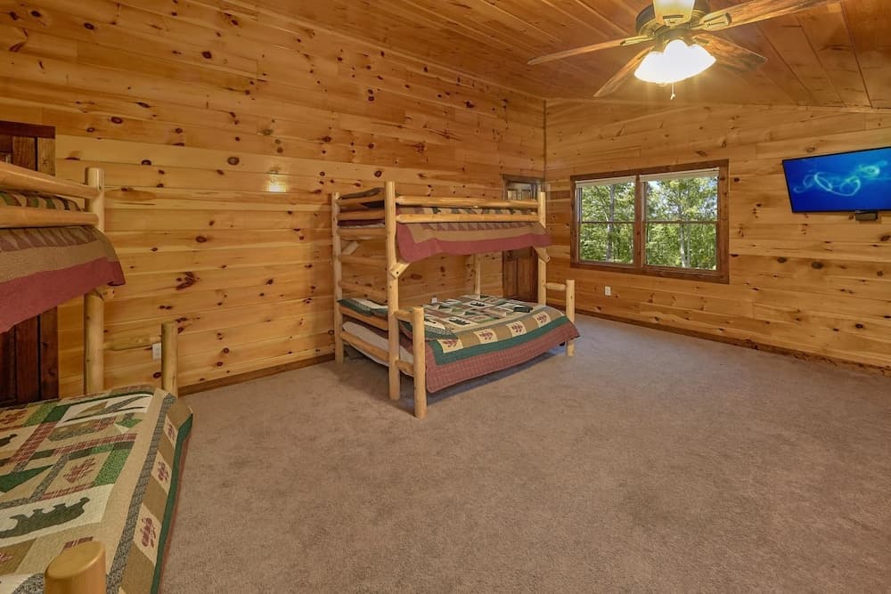 Uwoduhi Pool Lodge Apartment 6 property views in Cosby, TN — gallery photo 3