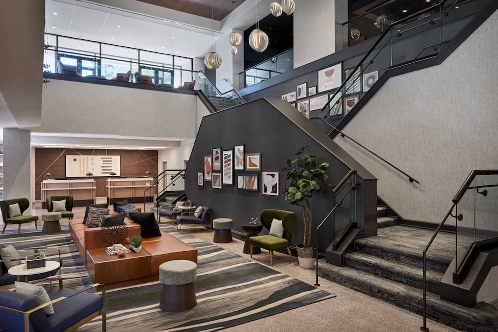 Sheraton Reston Hotel featured exterior or lobby in Reston, VA — similar hotel