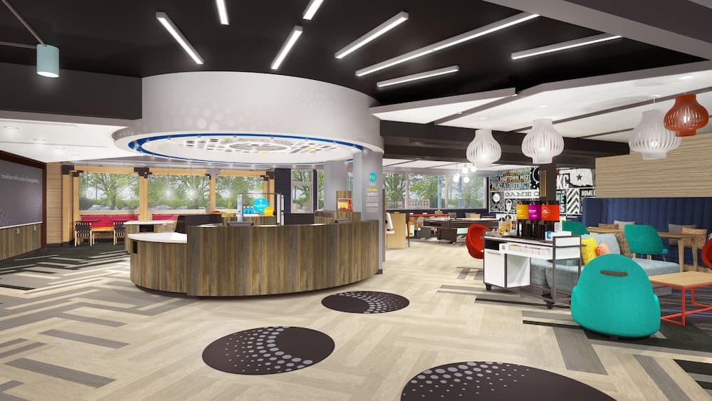 Tru by Hilton Manchester Downtown interior in Manchester, NH — gallery photo 2