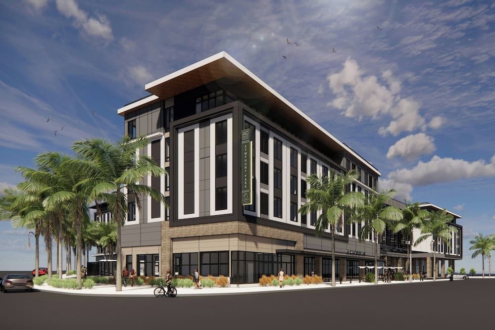 Element LAS Vegas Symphony Park featured exterior or lobby in Las Vegas, NV — similar hotel