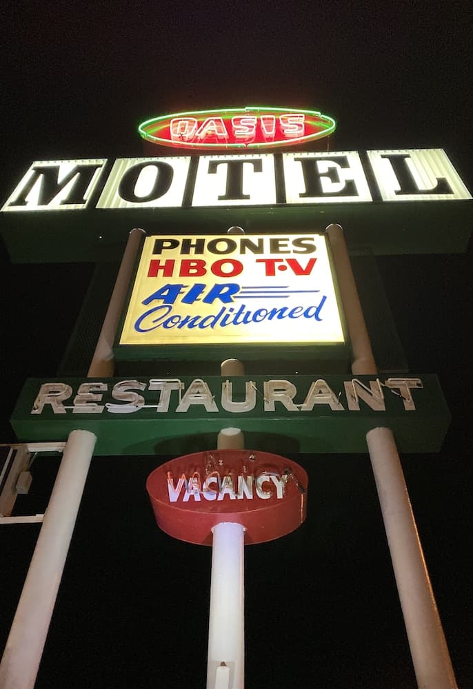 Oasis Botique Motel property views in Raton, NM — gallery photo 3