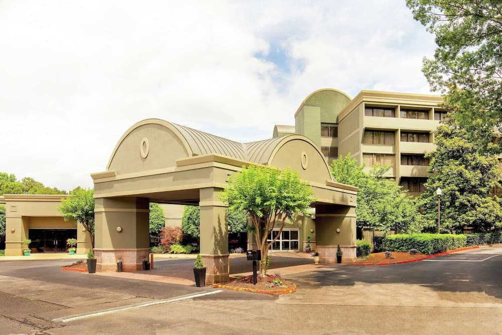 DoubleTree by Hilton Atlanta Windy Hill Ballpark featured exterior or lobby in Atlanta, GA — similar hotel