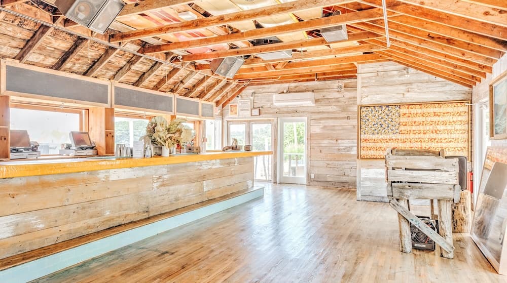 The Surf Lodge interior in Montauk, NY — gallery photo 2