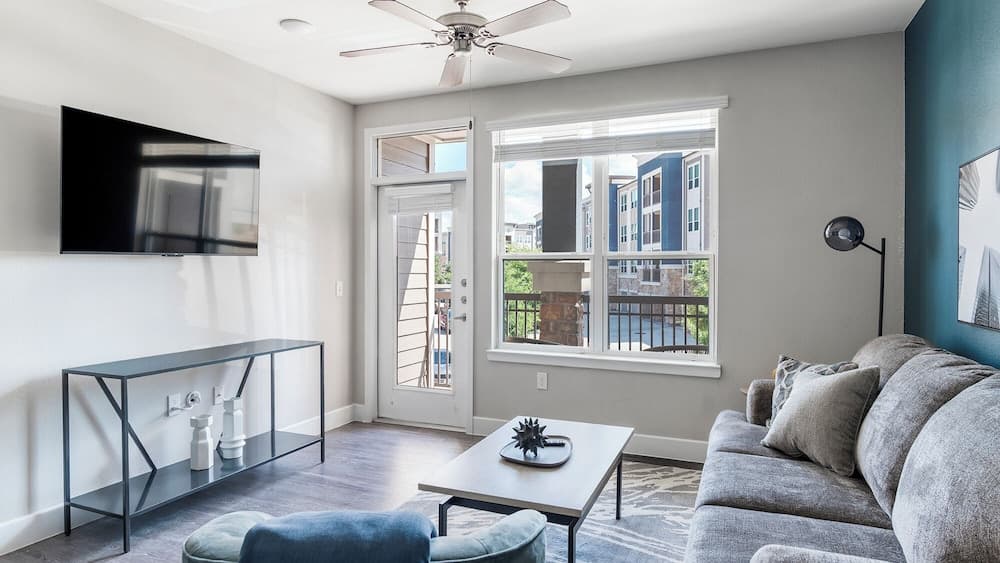 Landing Twin Creeks Apartments property views in Allen, TX — gallery photo 3