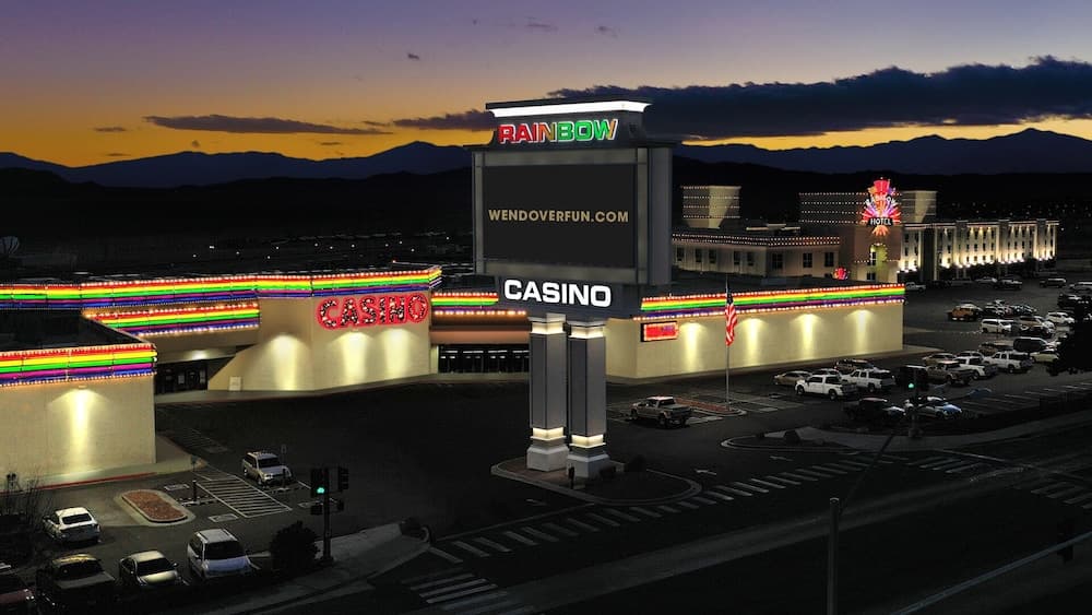 Rainbow Hotel Casino by Peppermill Resorts featured exterior or lobby in West Wendover, NV — similar hotel