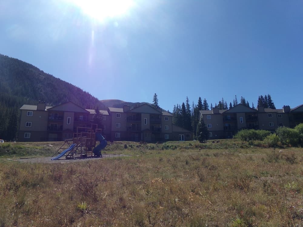 Blue River Condos 3 Bed 2 Bath exterior or lobby in Breckenridge, CO — main listing photo