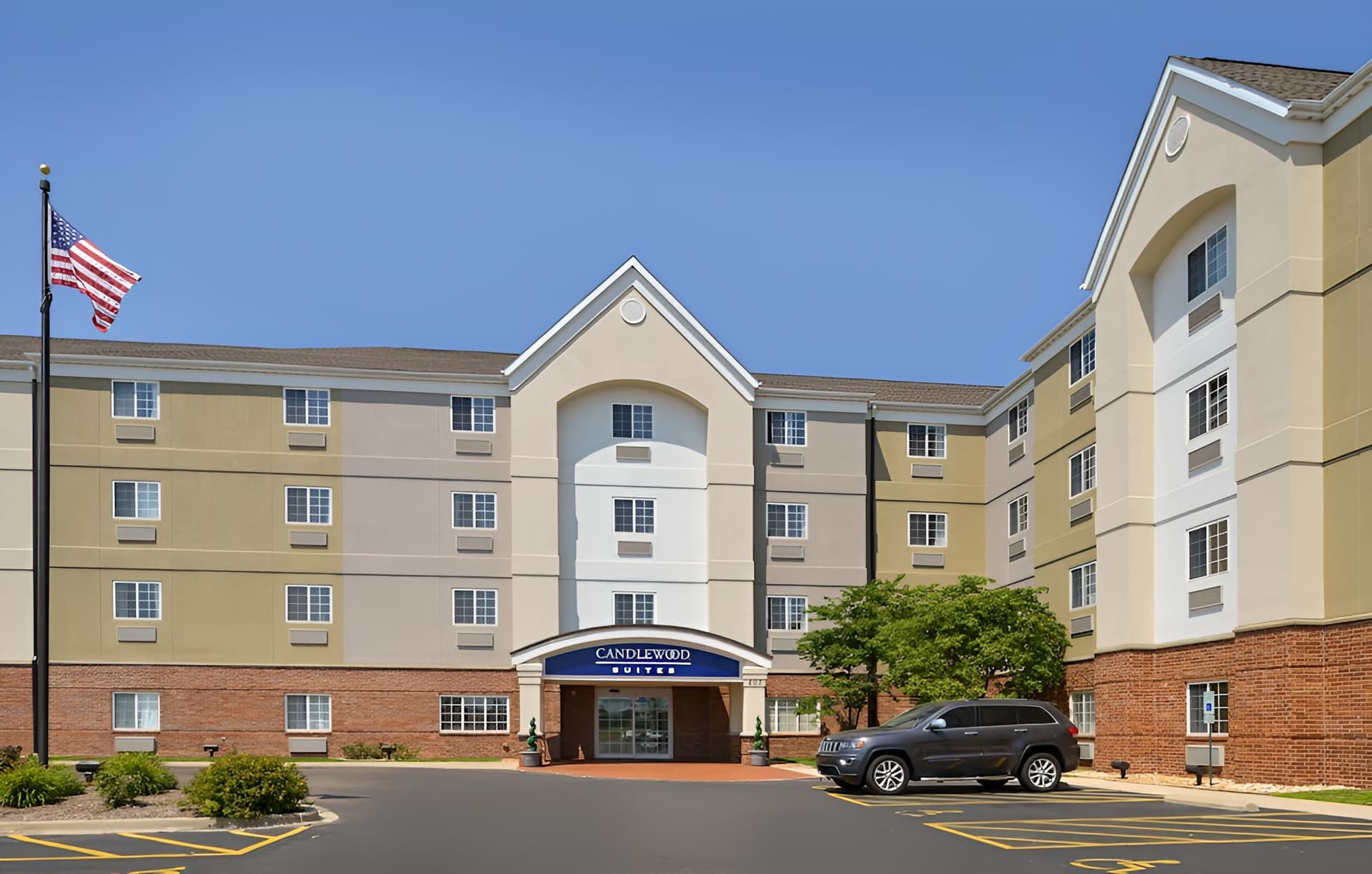 Candlewood Suites Bloomington, an IHG Hotel exterior or lobby in Normal, IL — main listing photo