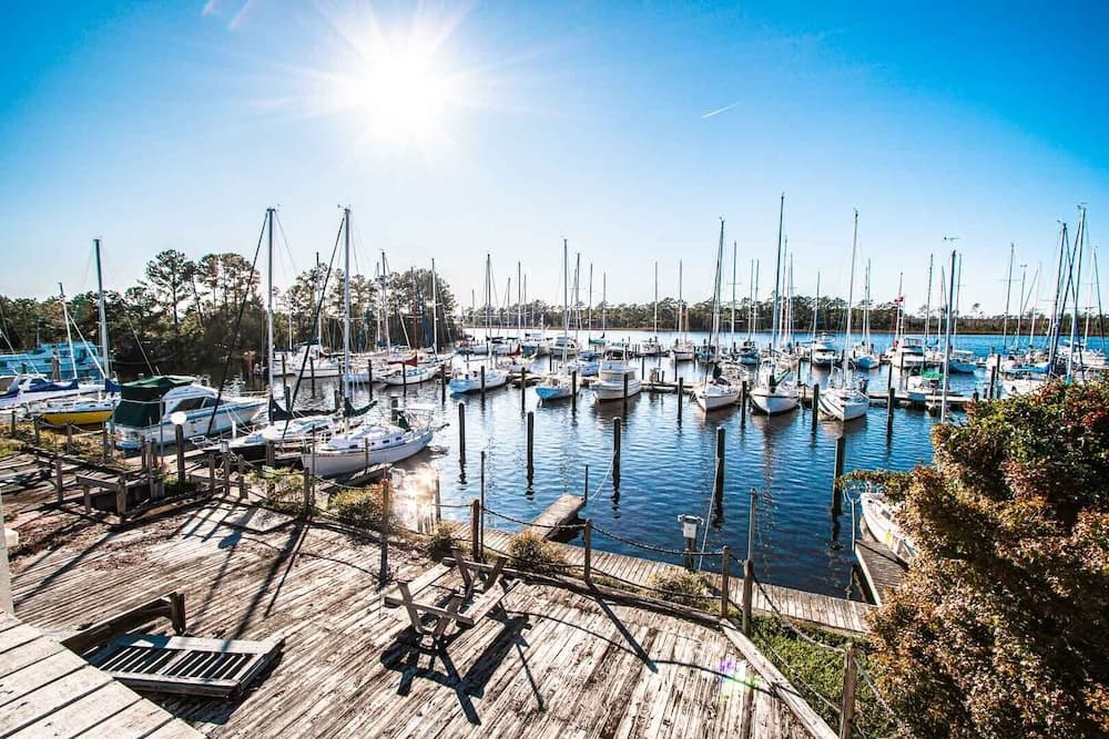 Waterwood Townhome property views in New Bern, NC — gallery photo 3
