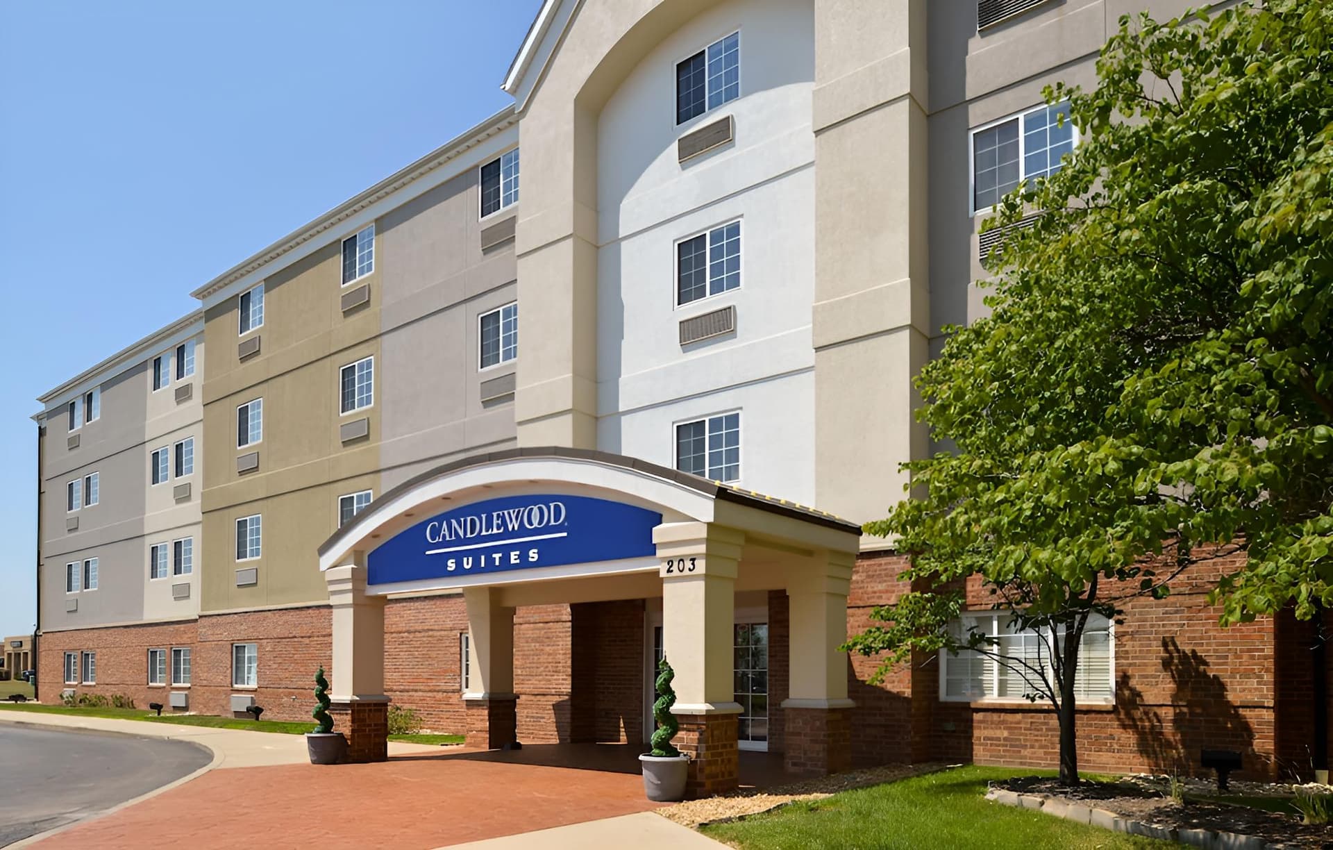 Candlewood Suites Bloomington, an IHG Hotel featured exterior or lobby in Normal, IL — similar hotel