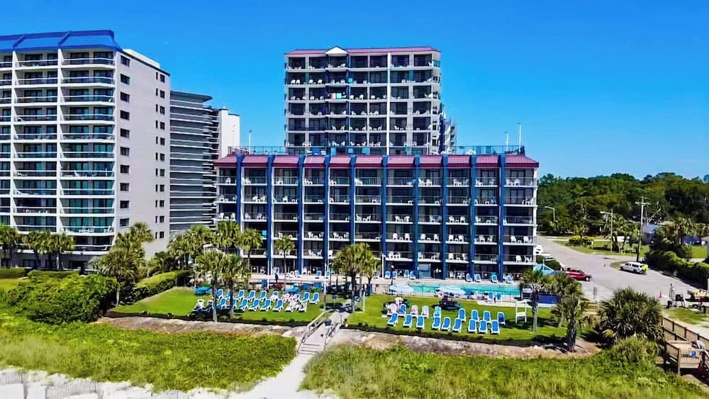 Grande Shores Ocean Resort featured exterior or lobby in Myrtle Beach, SC — similar hotel