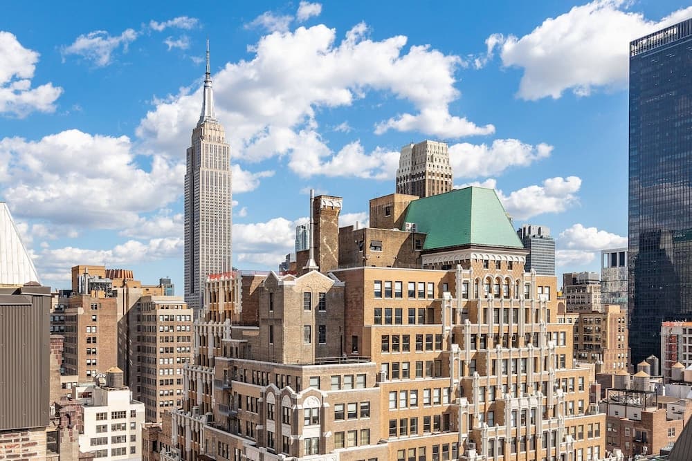 Courtyard New York Manhattan/Times Square West exterior or lobby in New York, NY — main listing photo