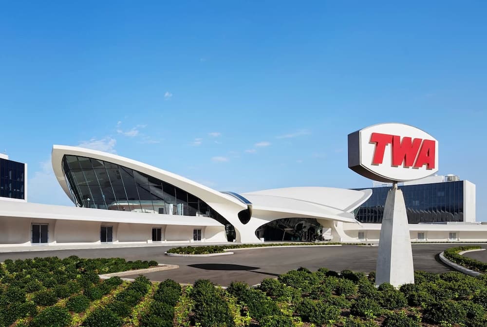 TWA Hotel at JFK Airport featured exterior or lobby in Jamaica, NY — similar hotel