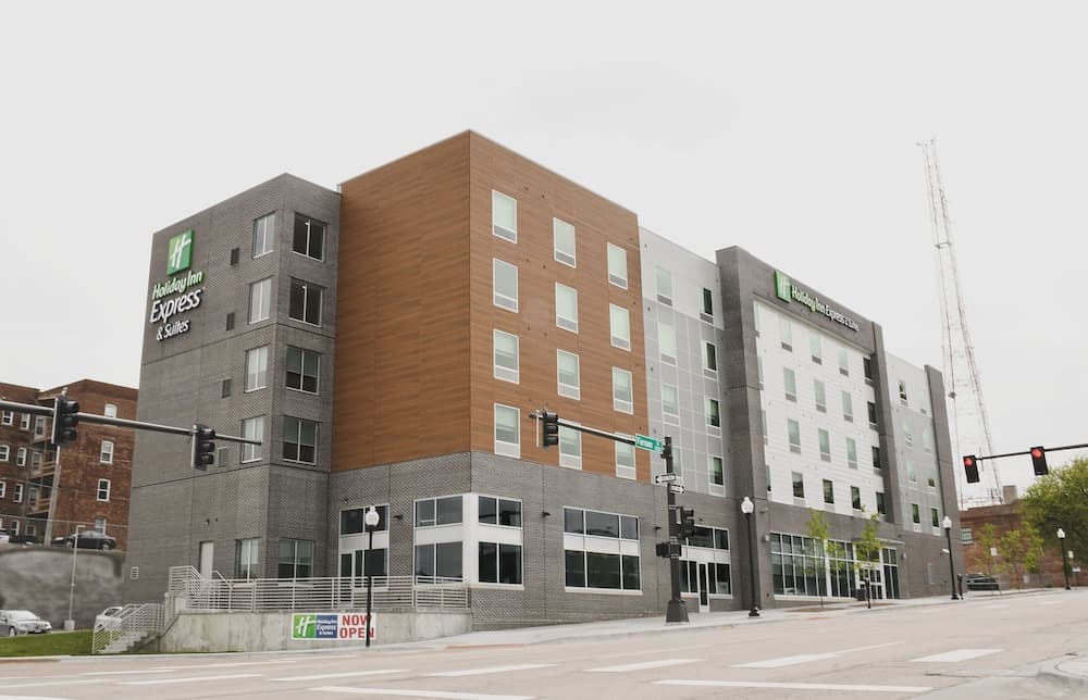 Holiday Inn Express & Suites Omaha Downtown - Old Market by IHG featured exterior or lobby in Omaha, NE — similar hotel