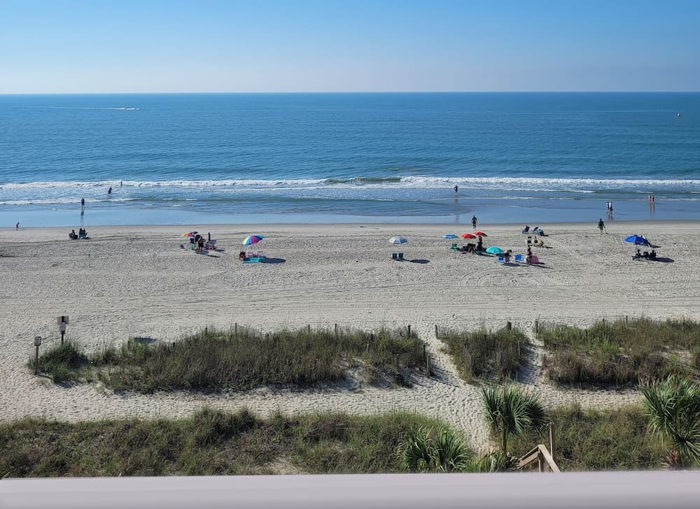 Crown Reef Beach Resort and Waterpark property views in Myrtle Beach, SC — gallery photo 3