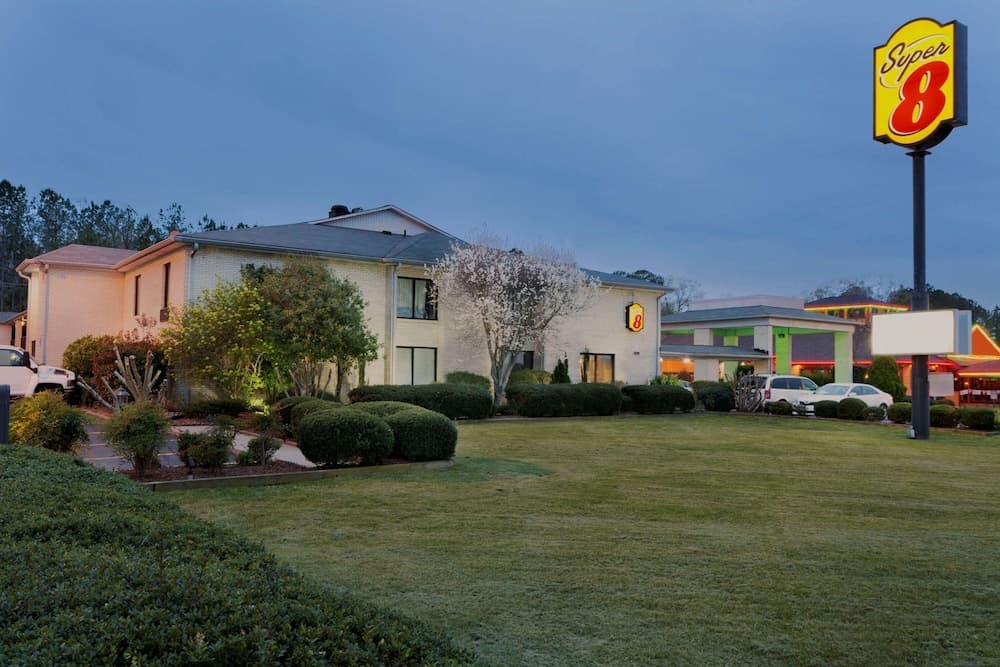 Super 8 by Wyndham Lancaster featured exterior or lobby in Lancaster, SC — similar hotel