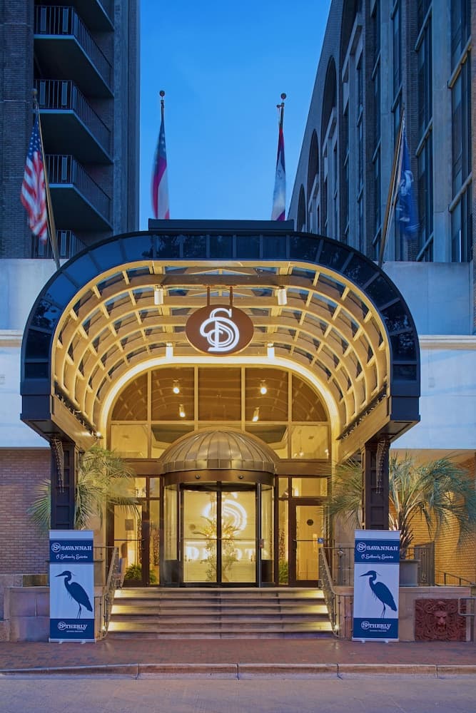 The DeSoto exterior or lobby in Savannah, GA — main listing photo