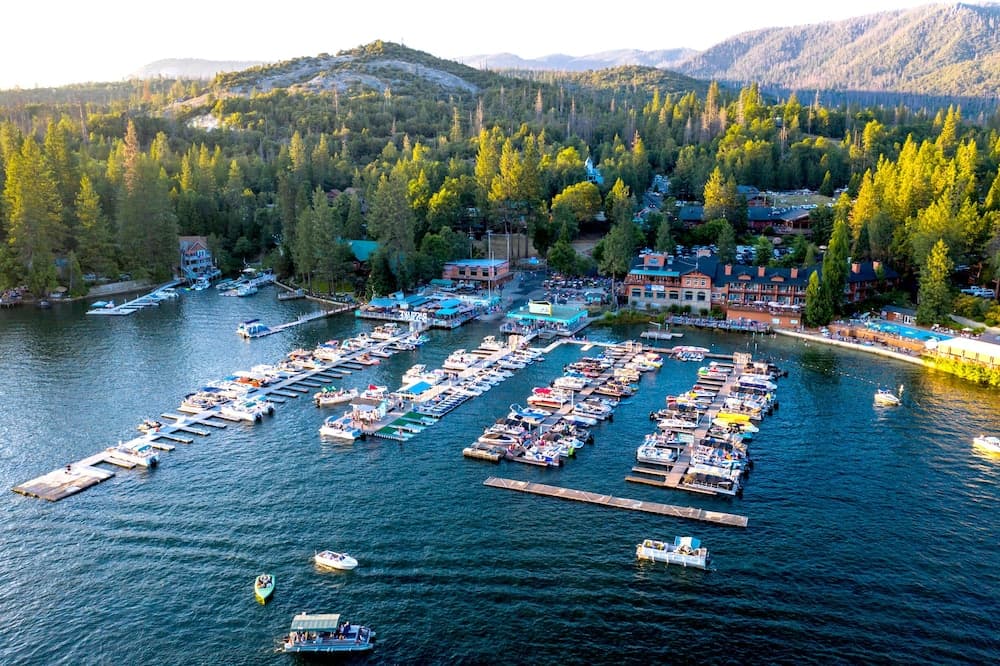 The Pines Resort featured exterior or lobby in Bass Lake, CA — similar hotel