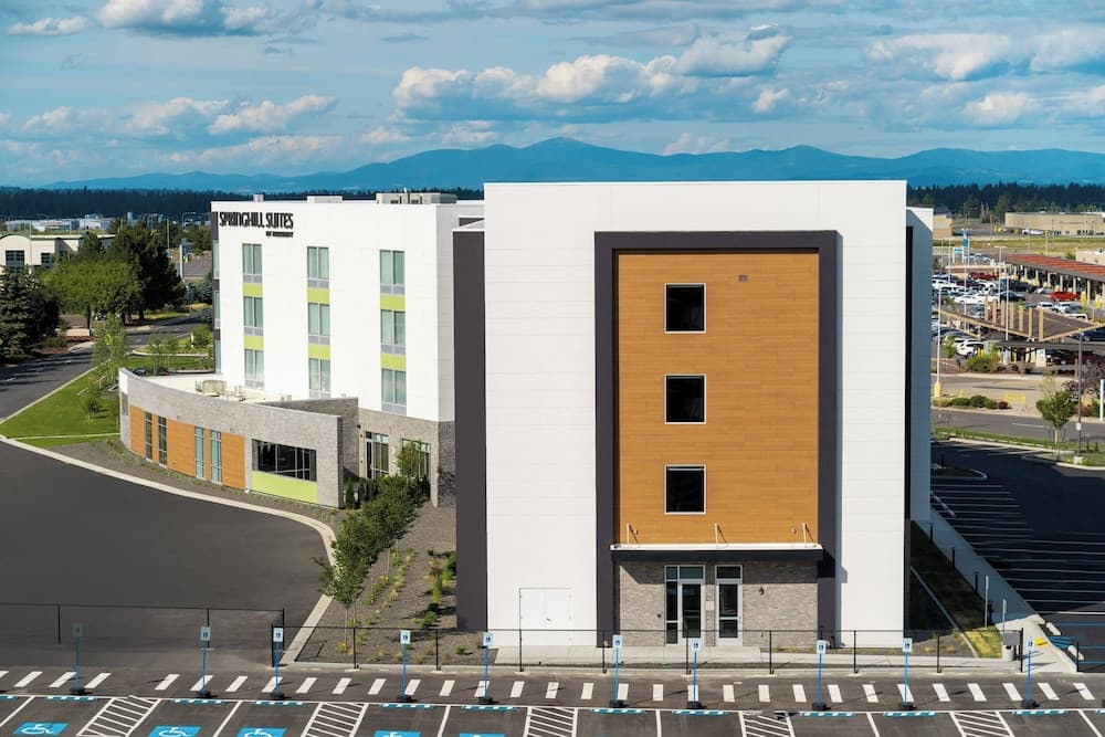 SpringHill Suites by Marriott Spokane Airport featured exterior or lobby in Spokane, WA — similar hotel