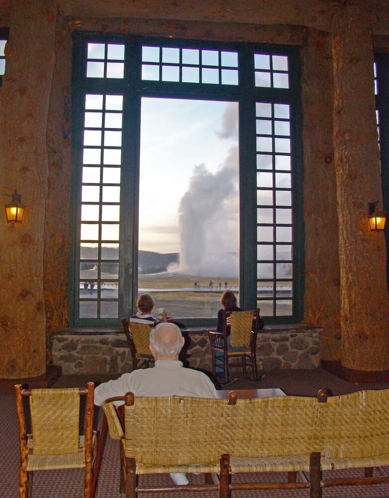 Old Faithful Lodge & Cabins - Inside the Park interior in Yellowstone National Park — gallery photo 2