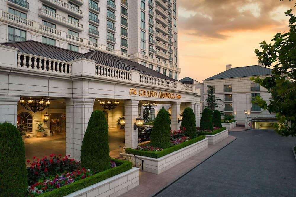 The Grand America Hotel exterior or lobby in Salt Lake City, UT — main listing photo