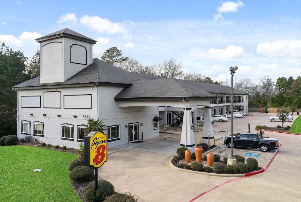 Super 8 by Wyndham Carthage TX featured exterior or lobby in Carthage, TX — similar hotel
