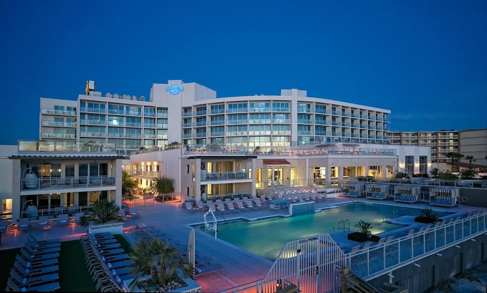 Hard Rock Hotel Daytona Beach exterior or lobby in Daytona Beach, FL — main listing photo