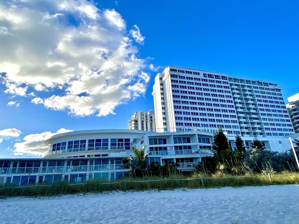 Direct ocean front condo Miami Beach featured exterior or lobby in Miami Beach, FL — similar hotel