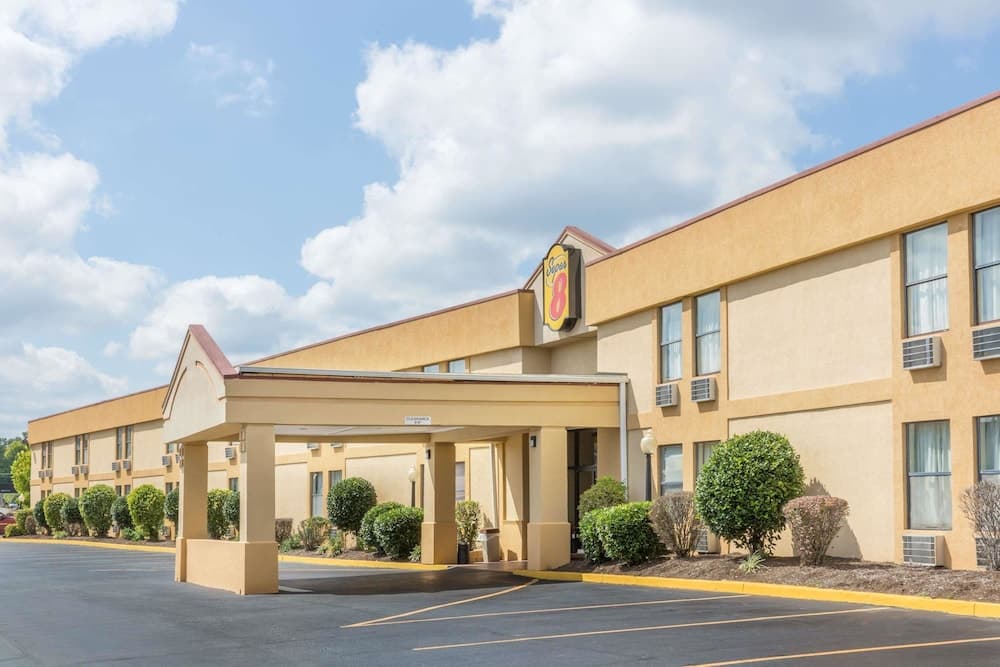 Super 8 by Wyndham Knoxville Downtown Area featured exterior or lobby in Knoxville, TN — similar hotel