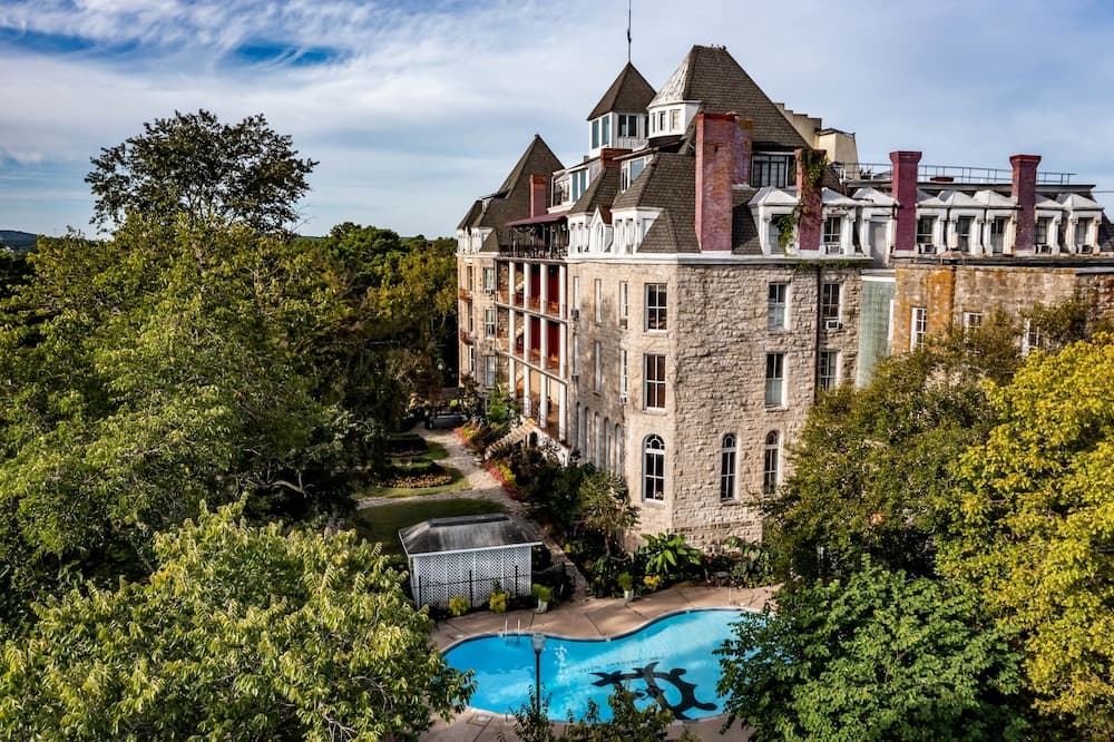 The Crescent Hotel and Spa featured exterior or lobby in Eureka Springs, AR — similar hotel