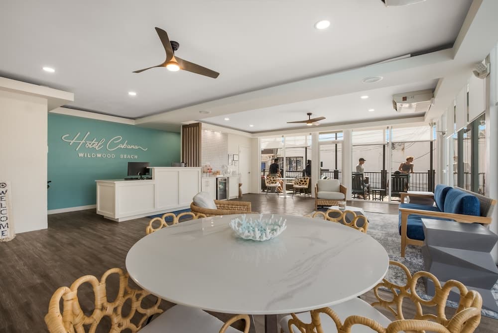 Hotel Cabana Oceanfront/ Boardwalk interior in North Wildwood, NJ — gallery photo 2