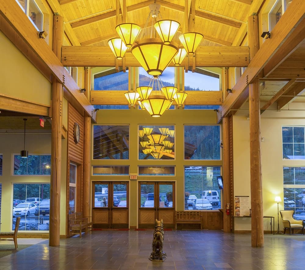 Holland America Denali Lodge interior in Denali National Park, AK — gallery photo 2