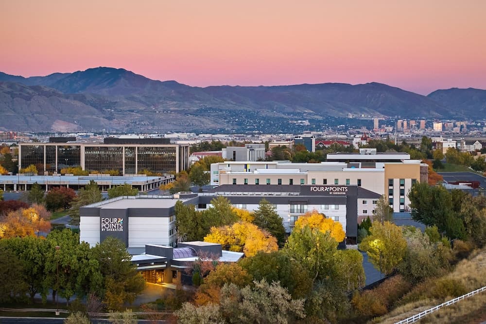 Four Points by Sheraton Salt Lake City Airport featured exterior or lobby in Salt Lake City, UT — similar hotel