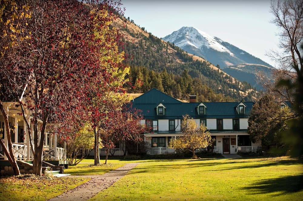 Chico Hot Springs Resort & Day Spa featured exterior or lobby in Pray, MT — similar hotel